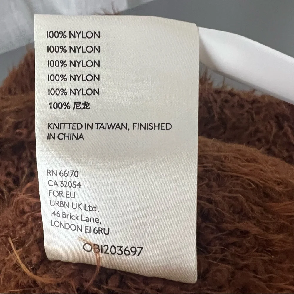 Free People Icing V-Neck Knit Sweater Mocha Java‎ Brown